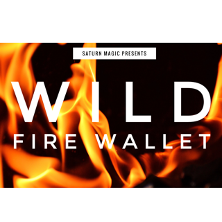 Wild Fire Wallet by Saturn Magic
